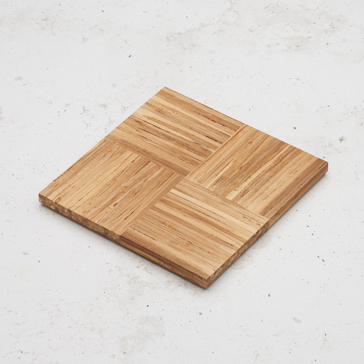 Overhead view of the small smorgas board