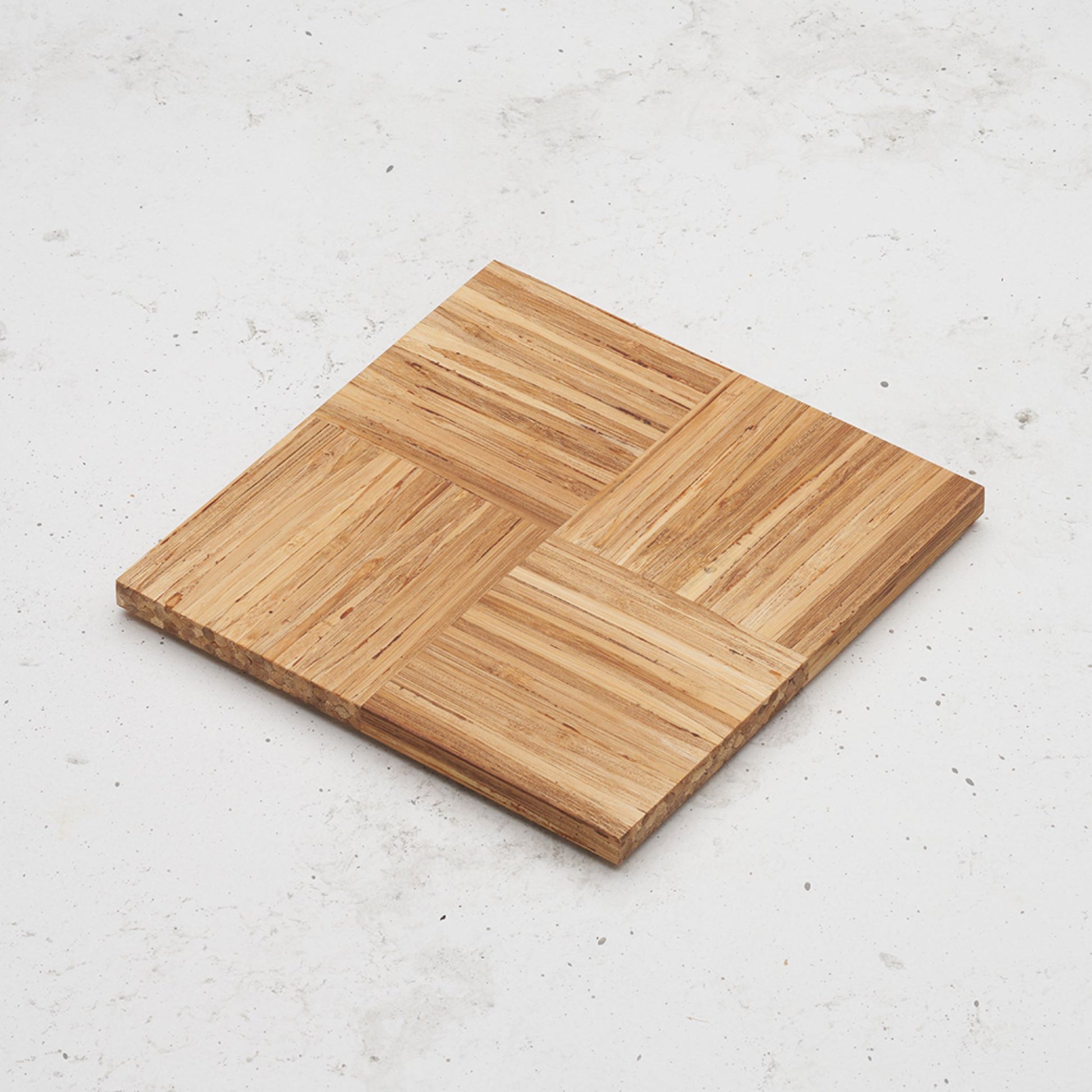 Overhead view of the small smorgas board