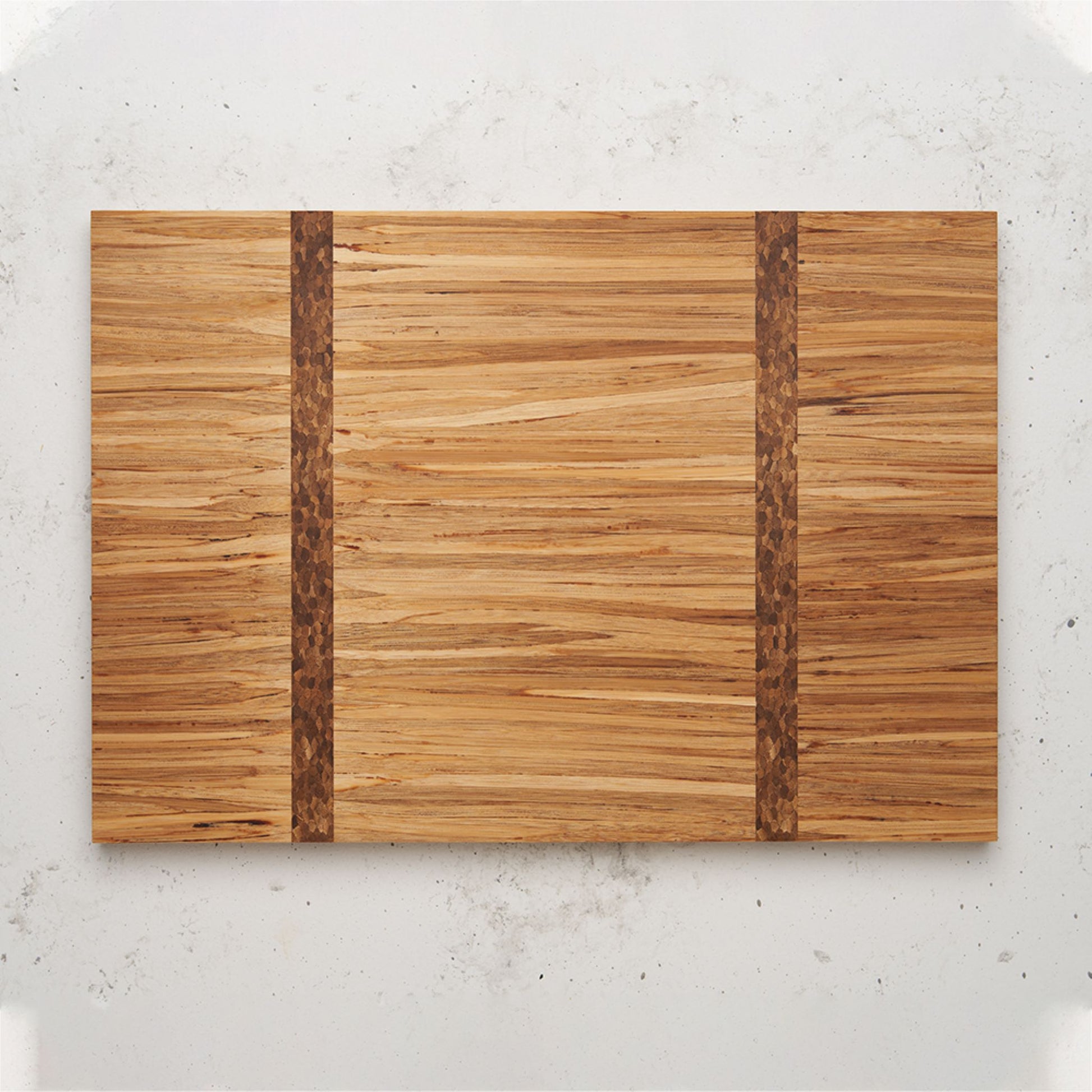 overhead view of the medium size gather and graze serving board